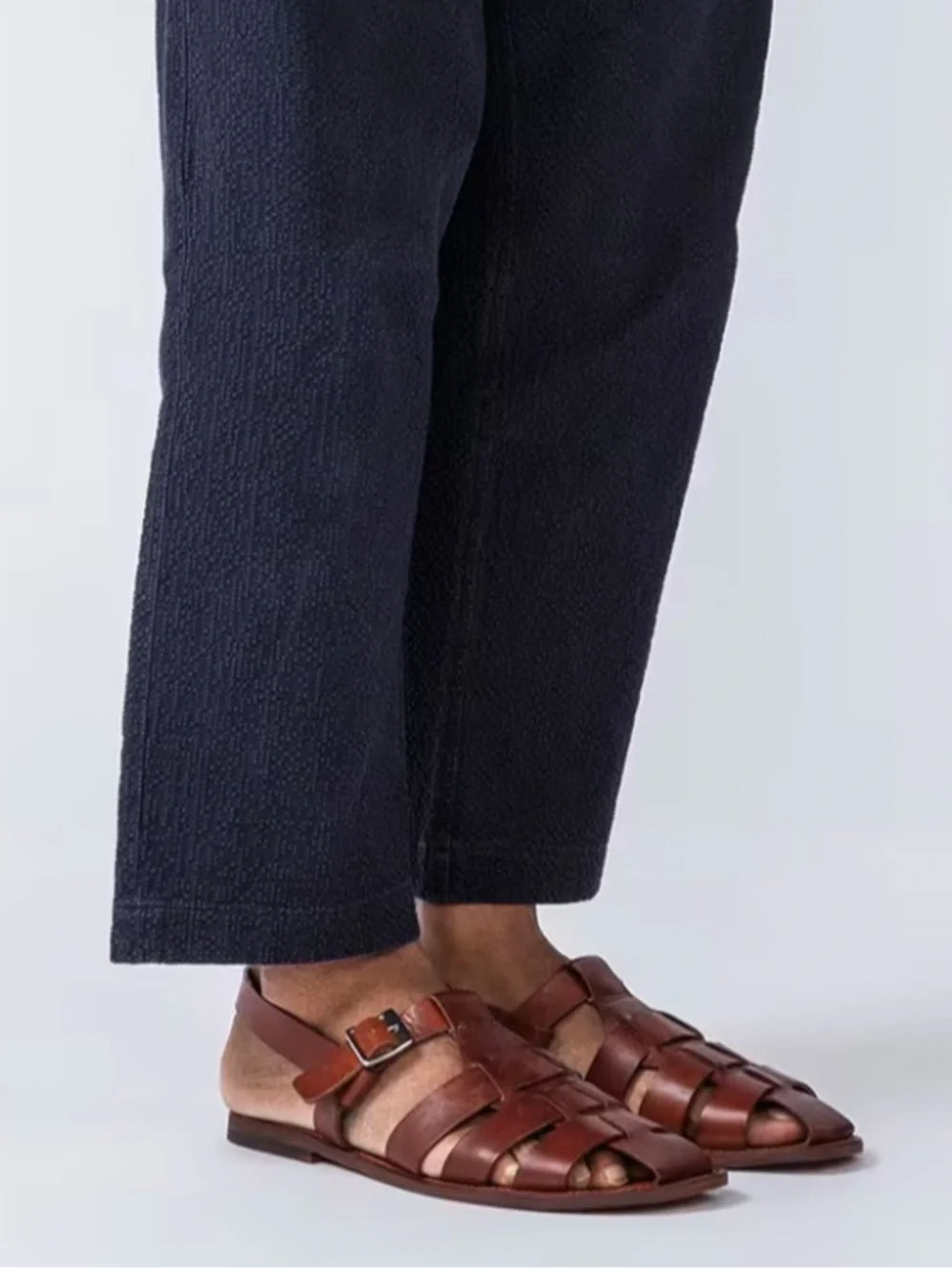 Grenson Quincy Suede Leather Sandals Men’s 7-8